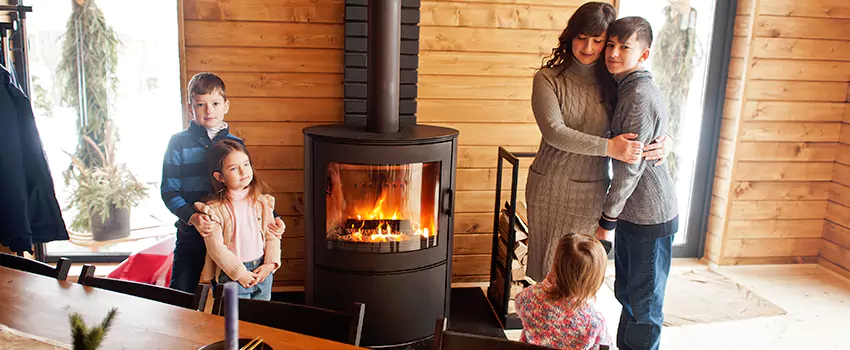 Morso Cast Iron Fireplace Insert Installation in Anoka, Minnesota